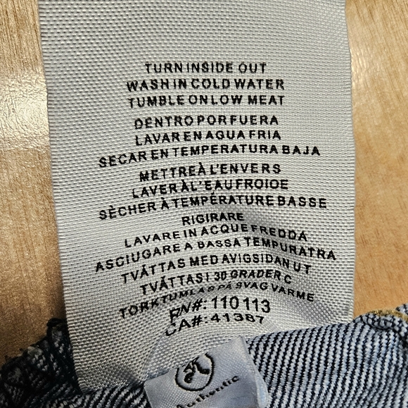 Rock & Republic Roth FRTHVL Med Wash Blue Relaxed Straight Leg Denim Jeans 27 - Picture 4 of 8